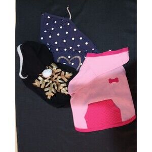Assorted colored medium doggie shirts